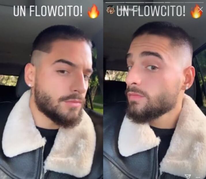 ¿Corte mal hecho? No, solo es el nuevo look de Maluma