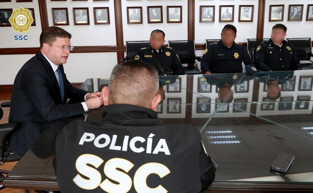 El Secretario de Seguridad Ciudadana (SSC), Pablo Vázquez, dijo que “tienen una ruta clara” de las acciones que continuarán haciendo. Foto: Especial