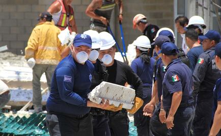 Suman dos muertos y 13 heridos por derrumbe en construcción en Cancún
