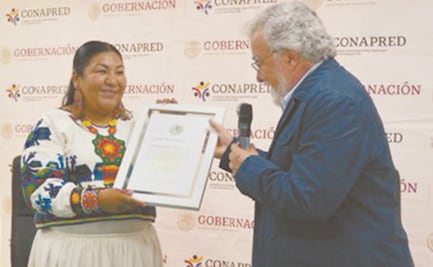 Llega al Conapred primera activista indígena