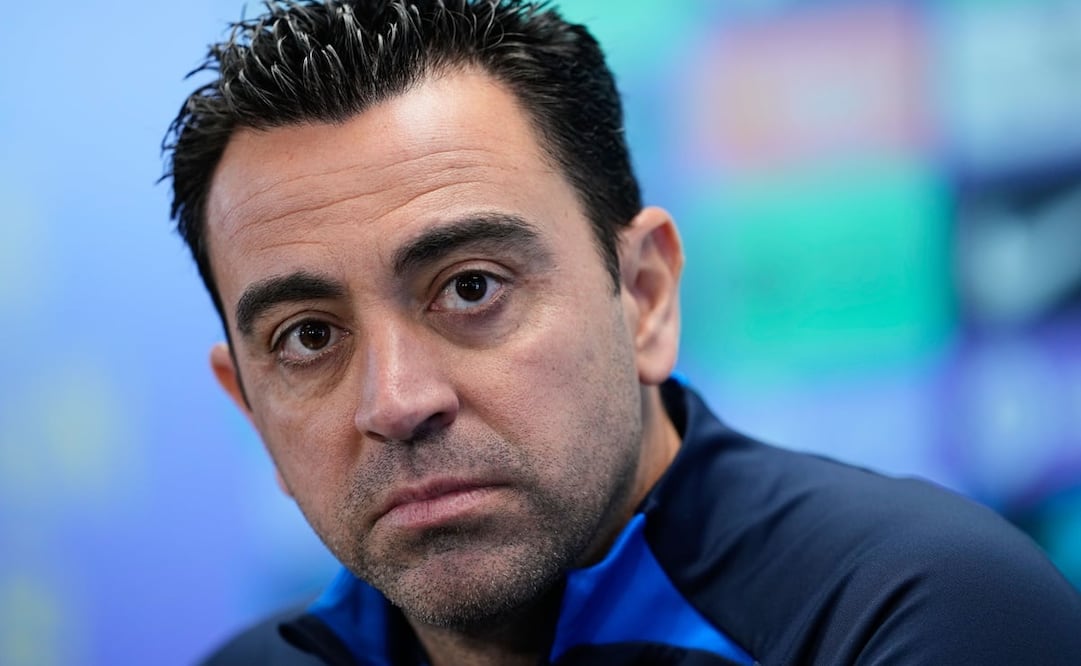 Xavi Hernández en conferencia de prensa - Foto: EFE