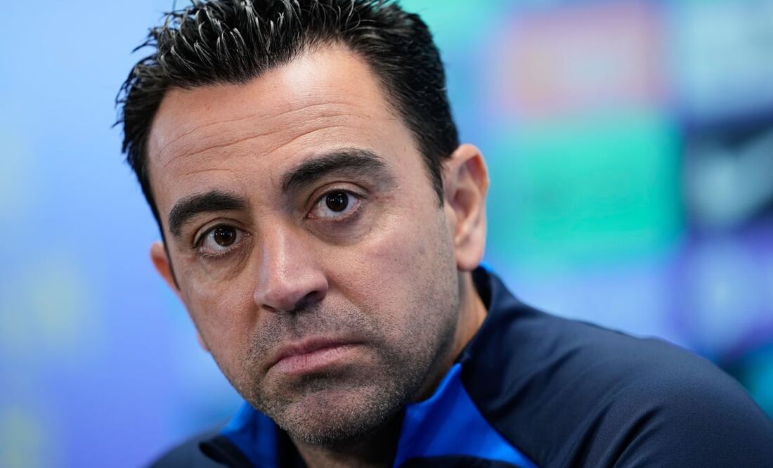 Xavi Hernández en conferencia de prensa - Foto: EFE
