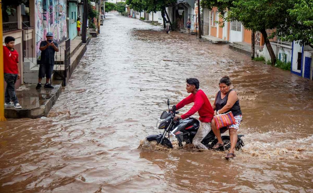 Huracán 'Erick'. Foto: EFE