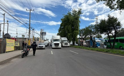 AMOTAC cierra circulación en diferentes vialidades para exigir seguridad carretera; liberan la México-Querétaro