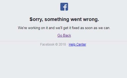 Se cae Facebook a nivel mundial