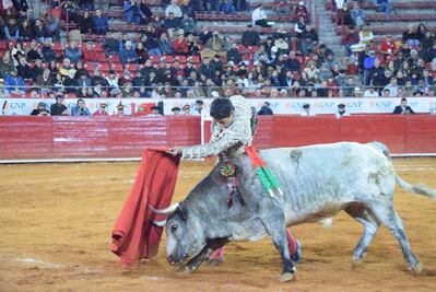 Sergio Flores, el mejor en la cuarta corrida