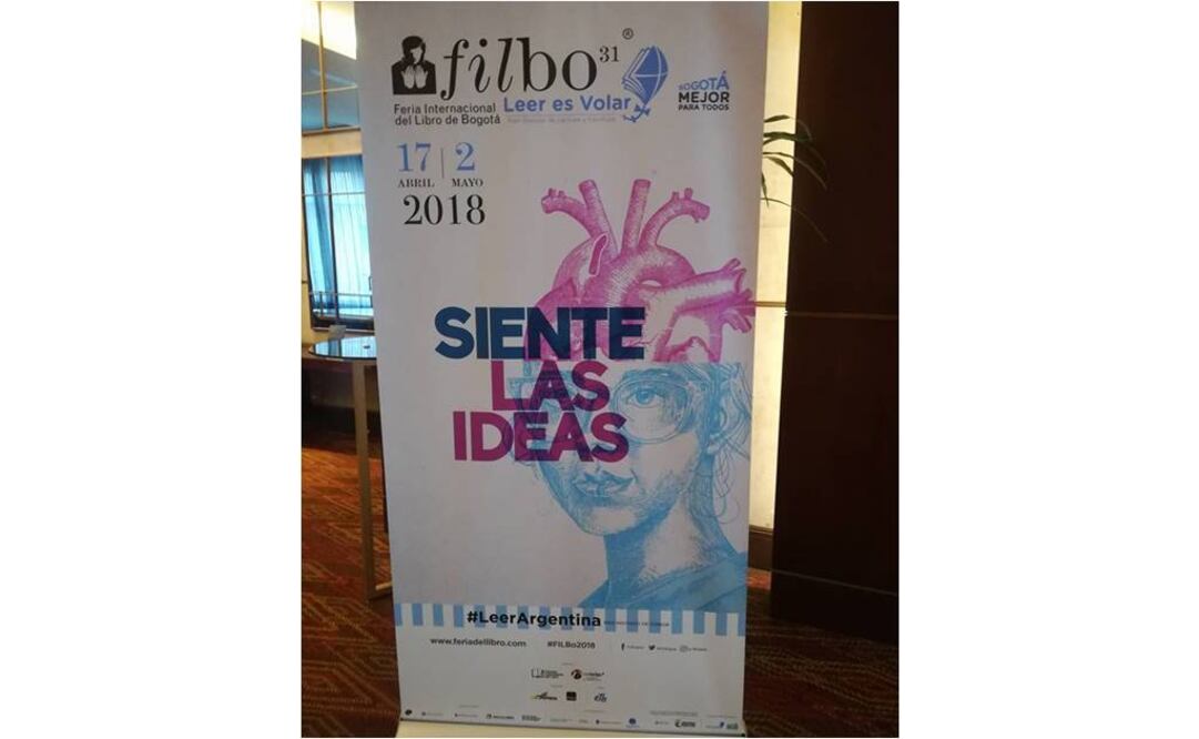 La ecléctica concepción de la feria, cuyo lema es "Siente las ideas", dedicará también un espacio al emprendimiento para abarcar en lo posible todas las áreas de la creación. FOTO: Facebook/Filbo Feria del Libro.