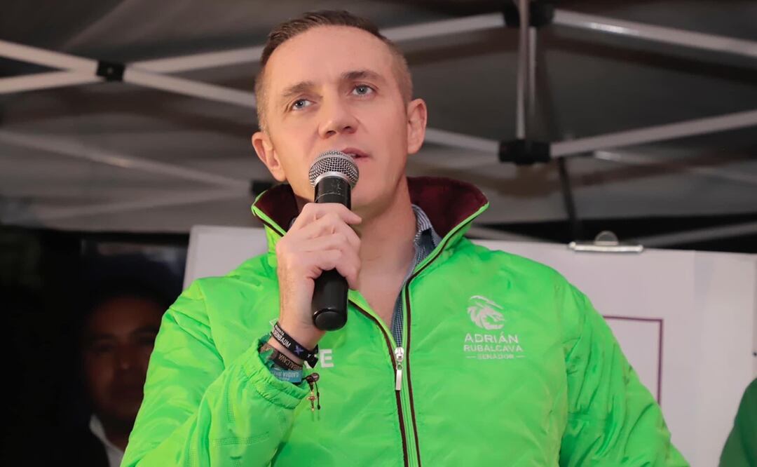 Adrián Rubalcava candidato al Senado por le PVEM. Foto: Especial