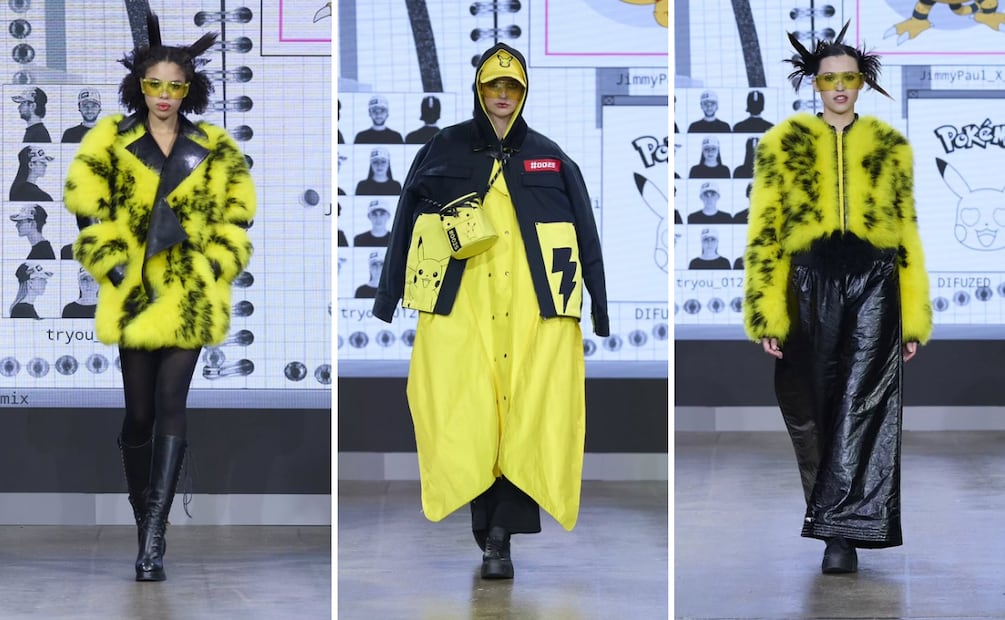 Jimmy Paul x Pokémon en La Semana de la Moda de Londres. Foto: Instagram @pokemon