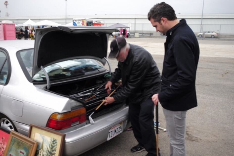 Mercado de Pulgas de Santa Mónica, California