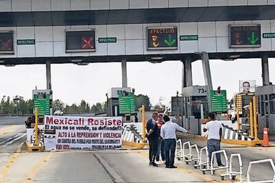 Toman caseta para demandar agua en Neza y Ecatepec