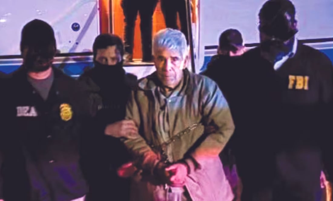 Rafael Caro Quintero llega a Estados Unidos tras extraditado, el 27 de febrero de 2025. Foto: Drazen Jorgic