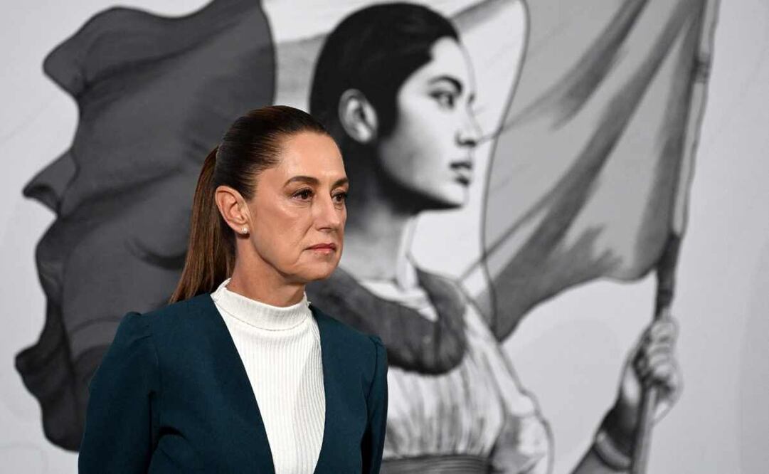 La presidenta Claudia Sheinbaum durante su conferencia mañanera del 13 de octubre del 2025. Foto: Cuartoscuro