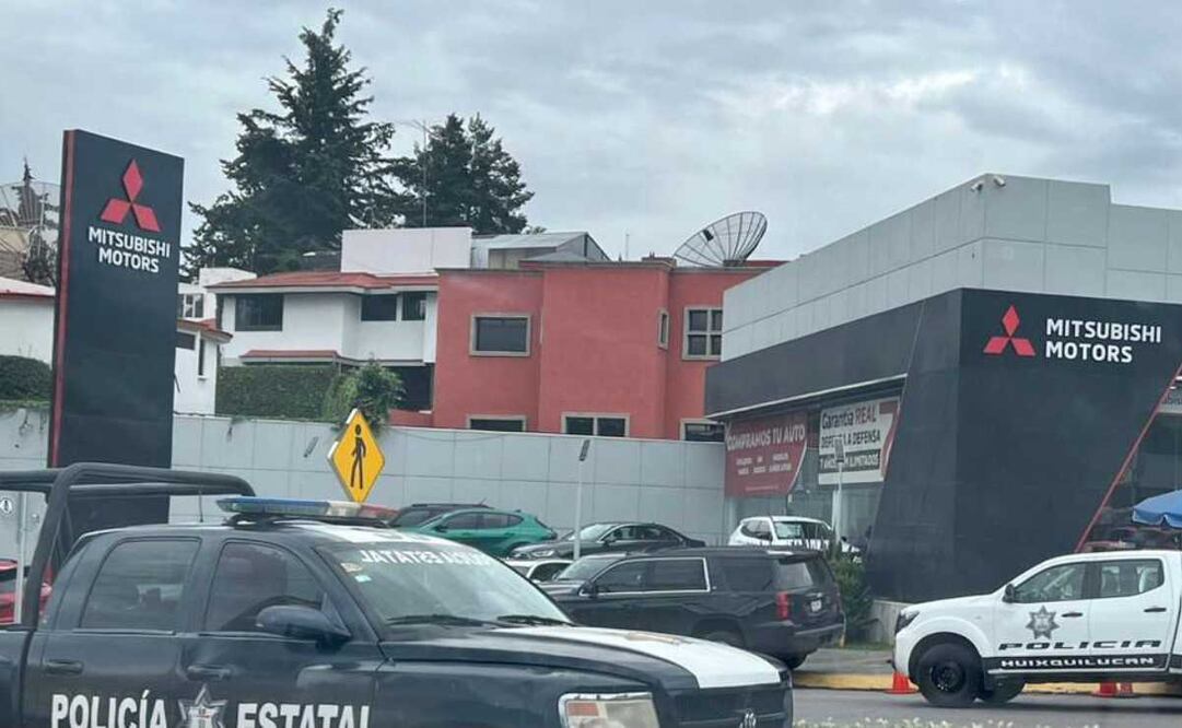 Asaltan joyería en Centro Comercial Interlomas. Foto: Especial