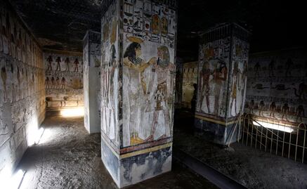 Egipto reabre al público dos tumbas faraónicas