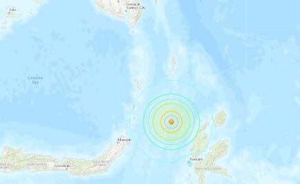 Registran sismo de 6.6 de magnitud en Indonesia; descartan alerta de tsunami
