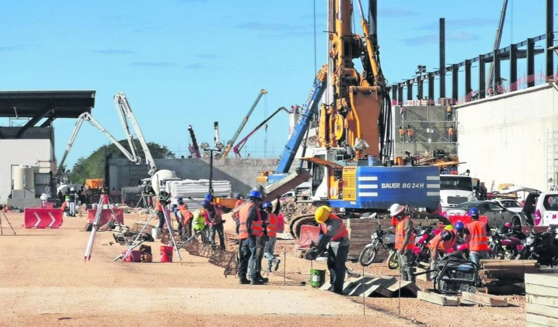 Este jueves se inaugura el Tramo 5 Norte del Tren Maya pese a que, al igual que otros sectores de la obra, no ha sido concluido y quedan pendientes muchos detalles. Foto: Adriana Varilla | El Universal