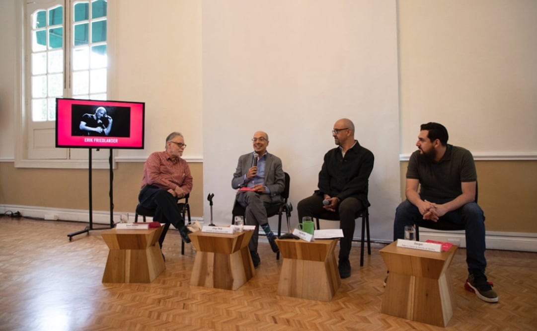 Jorge Volpi presentó el programa de la edición 14 del festival de Poesía en Voz Alta 2018. Foto: Twitter Casa del Lago