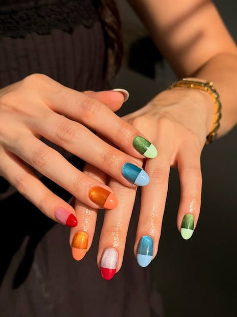 Se mantiene el color block. Foto: Instagram @kittynartist_
