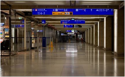 Huelga deja varados a 300 mil pasajeros en 7 aeropuertos de Alemania
