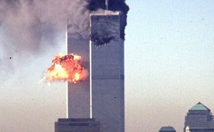 Así se vio desde el espacio el ataque del 11 de septiembre a las Torres Gemelas