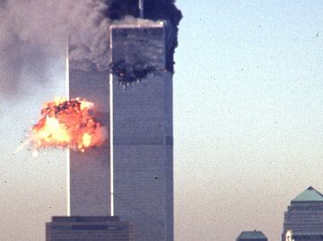 Así se vio desde el espacio el ataque del 11 de septiembre a las Torres Gemelas
