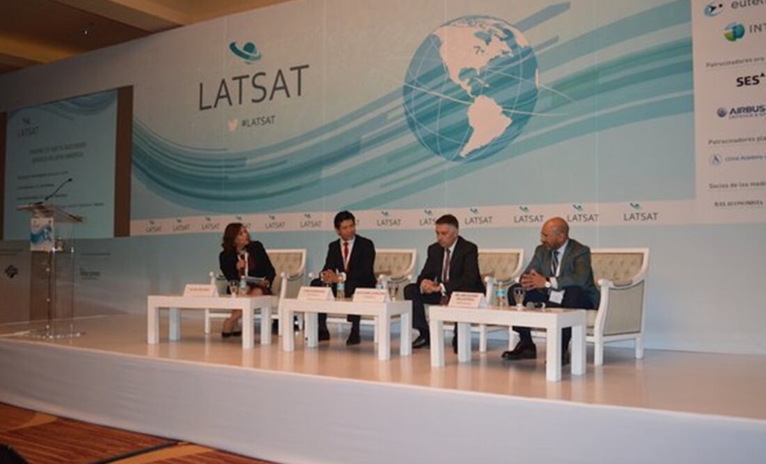 Congreso Satelital Latsat (Foto: Tomada de @TelecomMex)
