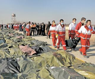 Canadá y EU acusan derribo de avión en Irán