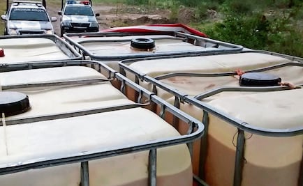 Agreden a policías que trasladaban camioneta con combustible robado en Hidalgo