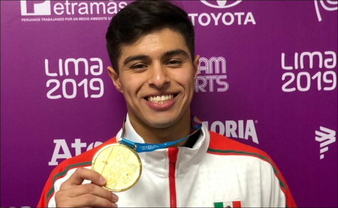 Isaac Núñez, medallista mexicano. Foto: Twitter