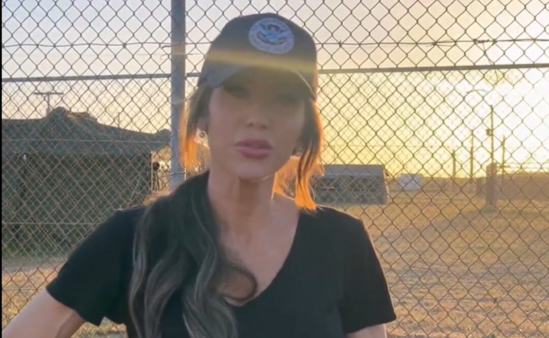 Kristi Noem, secretaria estadounidense de Seguridad Nacional. (07/02/25) Foto: tomada de video