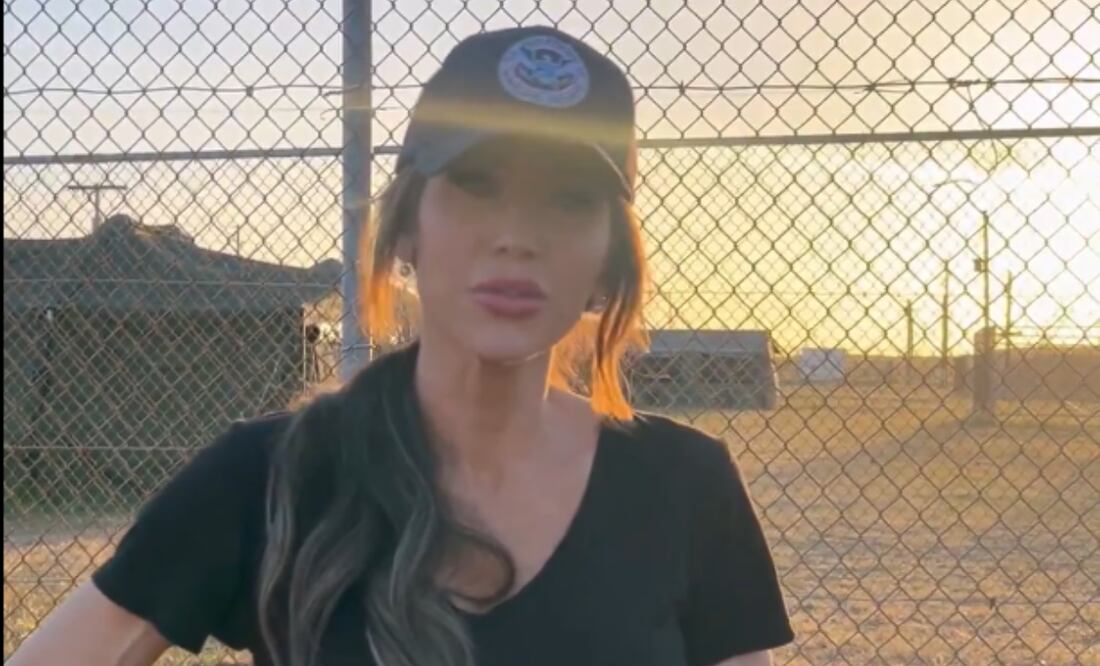 Kristi Noem, secretaria estadounidense de Seguridad Nacional. (07/02/25) Foto: tomada de video