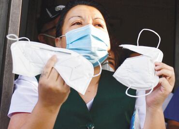 “Nos estamos infectando, no tenemos insumos”, reclama personal médico