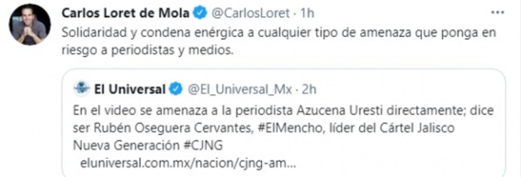 CJNG amenaza a medios de comunicación por cobertura en Michoacán