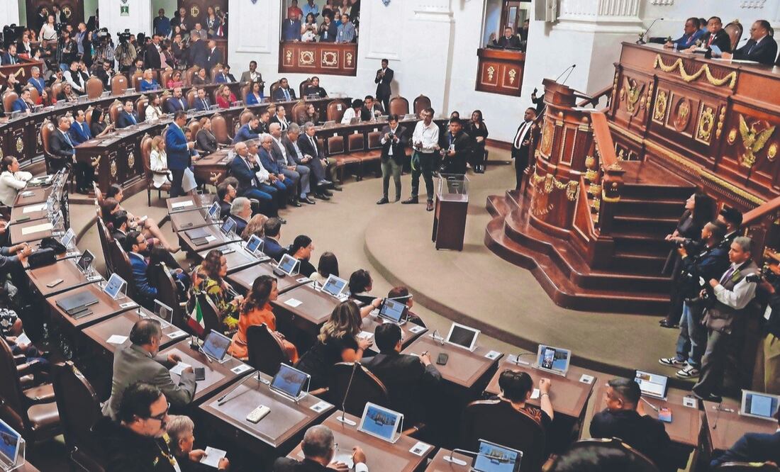El Congreso capitalino es el encargado de realizar los nombramientos de diversos organismos y dependencias de la Ciudad de México. Foto: Archivo / El Universal (06/01/2025)