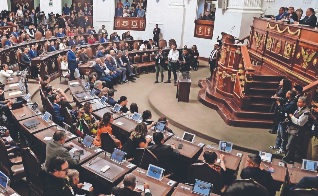 El Congreso capitalino es el encargado de realizar los nombramientos de diversos organismos y dependencias de la Ciudad de México. Foto: Archivo / El Universal (06/01/2025)