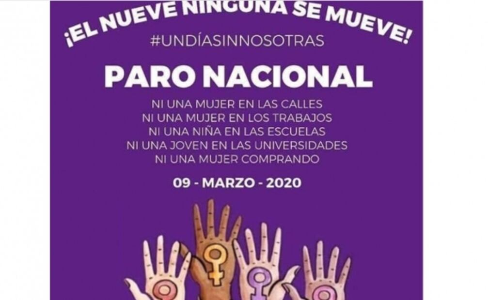 Esperan que "Un día sin mujeres" sirva para que México reaccione 
