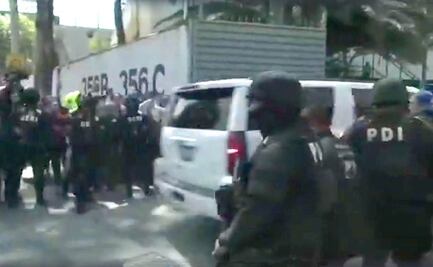 Presuntos feminicidas de Fátima arriban a Fiscalía Antisecuestros