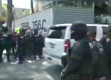 Presuntos feminicidas de Fátima arriban a Fiscalía Antisecuestros