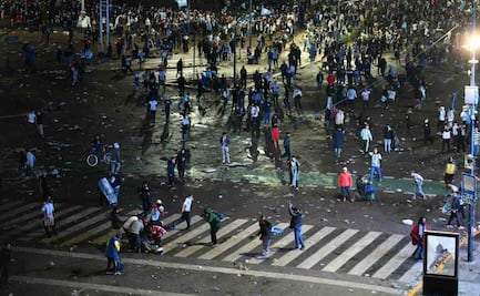 Arde Buenos Aires; reportan batalla campal tras final del Mundial