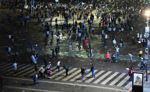 Arde Buenos Aires; reportan batalla campal tras final del Mundial