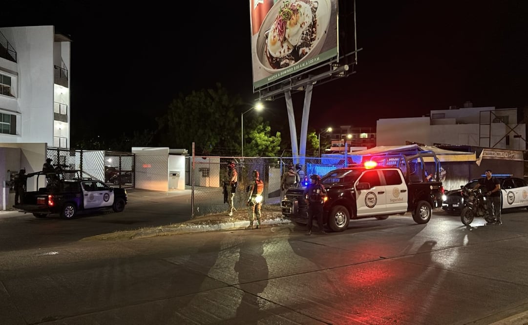 Ataque armado en Culiacán. Foto: Cortesía