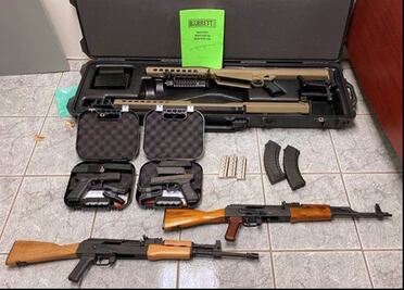 Detienen a menor de EU por intentar introducir a México armas y cartuchos