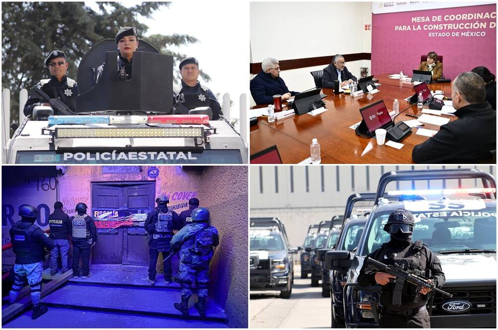 Los delitos de alto impacto disminuyeron de manera significativa en el Estado de México durante 2024. Foto: Especial