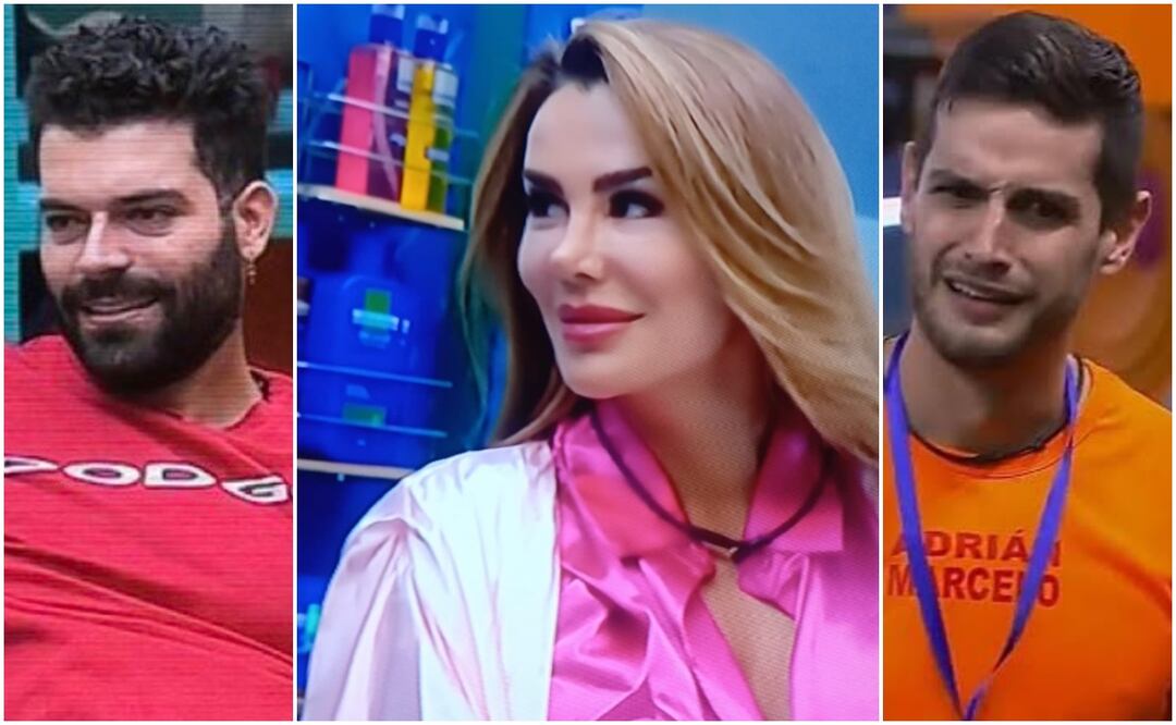 Ninel Conde confunde a Adrián Di Monte con Adrián Marcelo, ambos señalados como violentadores de mujeres.