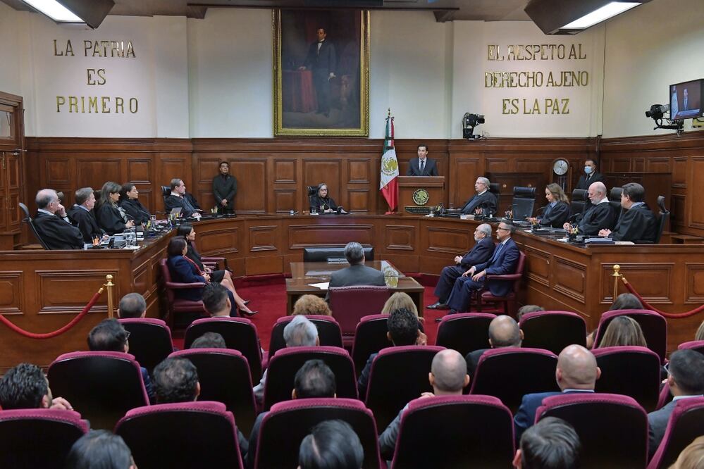 Algunos mensajes de AMLO contra el Poder Judicial, por ejemplo, han propiciado la percepción favorable de la autocracia, dice Maureen Meyer. Archivo El Universal