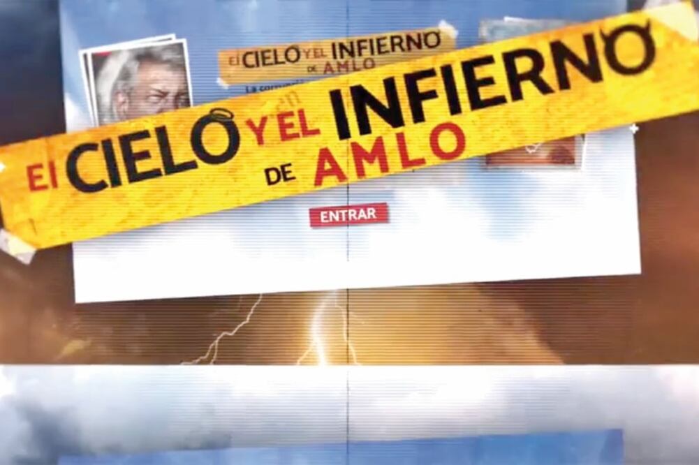En la queja de Morena se solicita suspender la difusión en YouTube del video titulado “El cielo y el infierno de AMLO”, que se emite de manera anónima (FOTO TOMADA DE VIDEO)