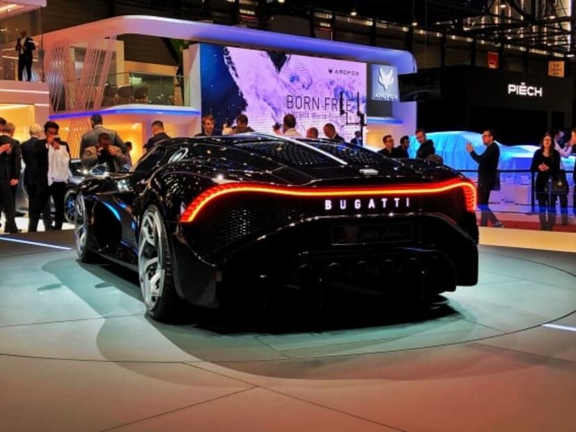 Bugatti presenta “La Voiture Noire” en el Auto Show de Ginebra 