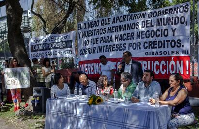 Demandan vecinos de Coapa asumir reconstrucción y reparación de viviendas