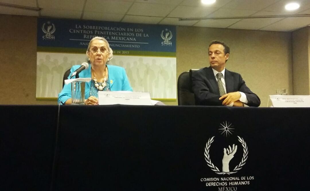 En la imagen, Ruth Villanueva Castilleja, Tercera Visitadora de la CNDH. Foto: Juan Carlos Reyes/ EL UNIVERSAL